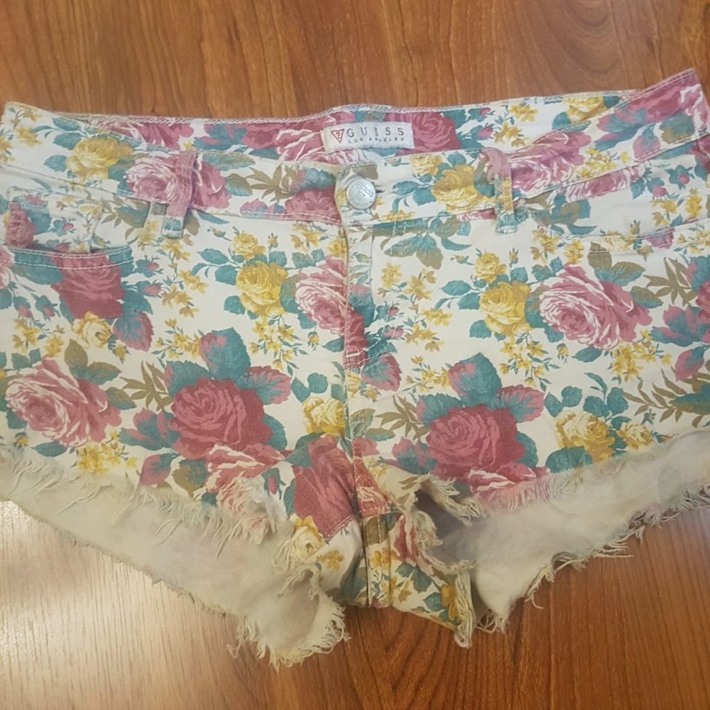 GUESS Floral Shorts